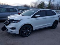 Salvage cars for sale from Copart Davison, MI: 2015 Ford Edge Sport