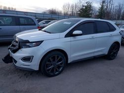 Salvage cars for sale at Davison, MI auction: 2015 Ford Edge Sport