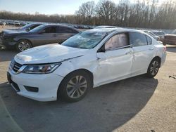 Salvage cars for sale from Copart Glassboro, NJ: 2015 Honda Accord LX