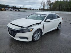 Salvage cars for sale at Dunn, NC auction: 2018 Honda Accord LX