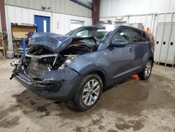 Salvage cars for sale at West Mifflin, PA auction: 2016 KIA Sportage LX