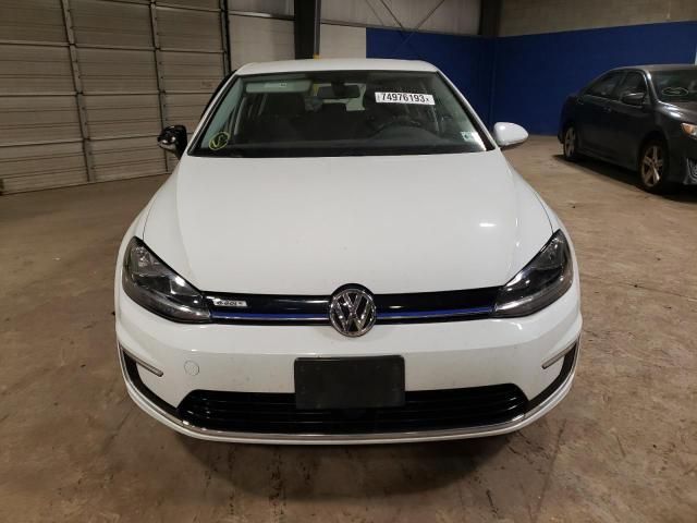 2019 Volkswagen E-GOLF SE