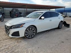 Salvage cars for sale at Andrews, TX auction: 2023 Nissan Altima SL