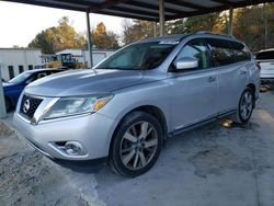 Salvage cars for sale from Copart Hueytown, AL: 2014 Nissan Pathfinder S