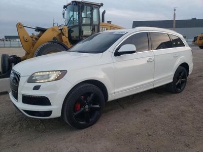 Salvage cars for sale from Copart Nisku, AB: 2012 Audi Q7 Prestige