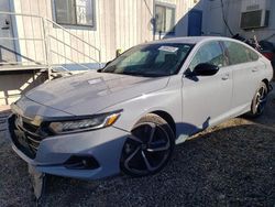 Honda salvage cars for sale: 2021 Honda Accord Sport