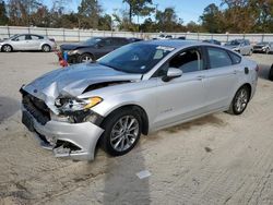 Salvage cars for sale from Copart Hampton, VA: 2017 Ford Fusion SE Hybrid