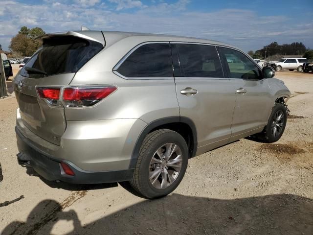 2015 Toyota Highlander LE