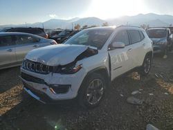 Jeep salvage cars for sale: 2021 Jeep Compass Limited