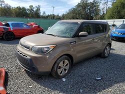 Salvage cars for sale at Riverview, FL auction: 2016 KIA Soul