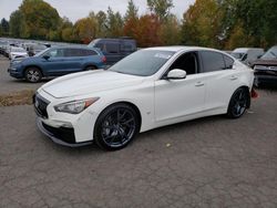 Salvage cars for sale at Portland, OR auction: 2015 Infiniti Q50 Base