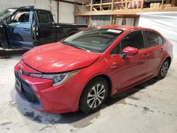 Salvage cars for sale at Sikeston, MO auction: 2020 Toyota Corolla LE