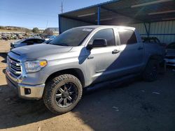 Salvage cars for sale at Colorado Springs, CO auction: 2016 Toyota Tundra Crewmax SR5