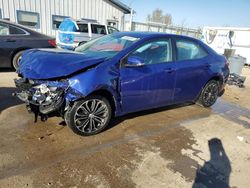 Salvage cars for sale at Pekin, IL auction: 2015 Toyota Corolla L