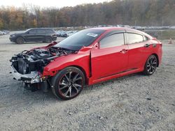 Salvage cars for sale from Copart Finksburg, MD: 2021 Honda Civic Sport