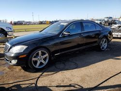 Salvage cars for sale from Copart Woodhaven, MI: 2007 Mercedes-Benz S 550 4matic