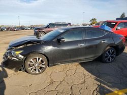 Nissan Maxima salvage cars for sale: 2016 Nissan Maxima 3.5S