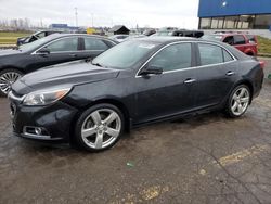 Salvage cars for sale from Copart Woodhaven, MI: 2014 Chevrolet Malibu LTZ