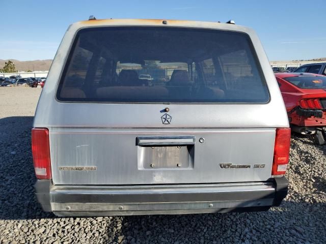 1988 Plymouth Grand Voyager SE