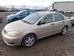 Vehiculos salvage en venta de Copart Rocky View County, AB: 2007 Toyota Corolla CE