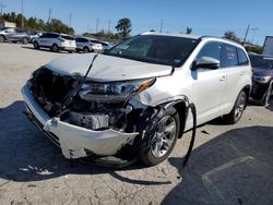 Salvage cars for sale from Copart Bridgeton, MO: 2017 Toyota Highlander Limited