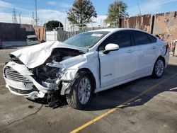 Ford Fusion SE salvage cars for sale: 2019 Ford Fusion SE