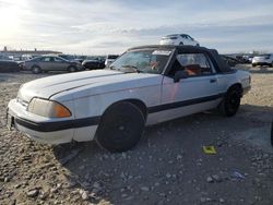Ford Mustang lx salvage cars for sale: 1990 Ford Mustang LX