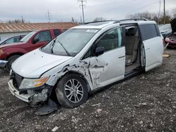 Vehiculos salvage en venta de Copart Columbus, OH: 2011 Honda Odyssey EXL