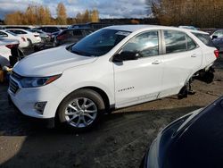 Salvage cars for sale from Copart Arlington, WA: 2020 Chevrolet Equinox LS