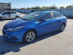 Vehiculos salvage en venta de Copart Wilmer, TX: 2018 Chevrolet Cruze LT