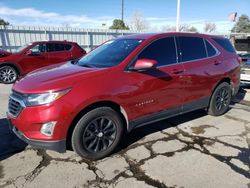 Salvage cars for sale from Copart Littleton, CO: 2018 Chevrolet Equinox LT