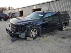 Chevrolet Silverado k1500 lt salvage cars for sale: 2017 Chevrolet Silverado K1500 LT