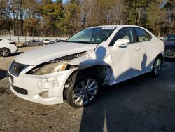 Lexus IS 250 salvage cars for sale: 2009 Lexus IS 250