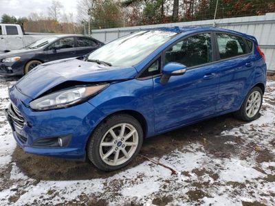 Salvage cars for sale from Copart Lyman, ME: 2018 Ford Fiesta SE