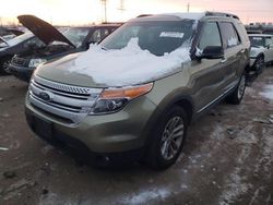 Salvage cars for sale at Elgin, IL auction: 2012 Ford Explorer XLT