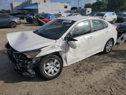 Salvage cars for sale at Opa Locka, FL auction: 2021 KIA Rio LX