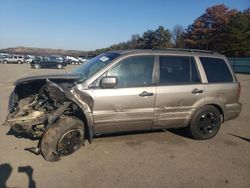 Salvage cars for sale from Copart Brookhaven, NY: 2004 Honda Pilot EX