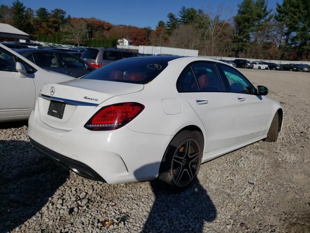 2019 Mercedes-Benz C 300 4matic