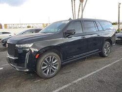 Cadillac Escalade salvage cars for sale: 2022 Cadillac Escalade ESV Sport Platinum