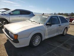 Volkswagen salvage cars for sale: 1984 Volkswagen Scirocco Deluxe