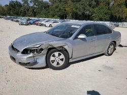 Chevrolet Impala LT salvage cars for sale: 2011 Chevrolet Impala LT