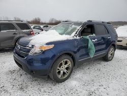 Ford salvage cars for sale: 2012 Ford Explorer Limited