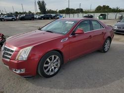 Salvage cars for sale from Copart Miami, FL: 2008 Cadillac CTS HI Feature V6