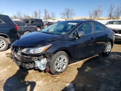 Chevrolet Cruze LS salvage cars for sale: 2019 Chevrolet Cruze LS