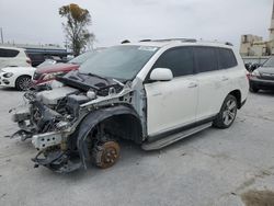 Salvage cars for sale from Copart Tulsa, OK: 2013 Toyota Highlander Limited