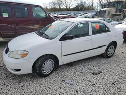 Salvage cars for sale at Franklin, WI auction: 2007 Toyota Corolla CE