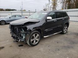 Salvage cars for sale at Dunn, NC auction: 2015 Jeep Grand Cherokee Overland