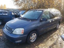 Salvage cars for sale from Copart Arlington, WA: 2006 Ford Freestar SEL