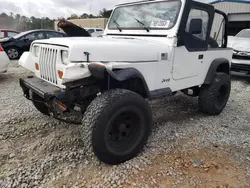 Jeep salvage cars for sale: 1995 Jeep Wrangler / YJ S