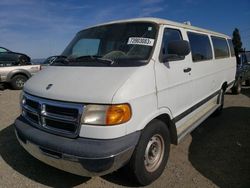 Salvage cars for sale from Copart Vallejo, CA: 1999 Dodge RAM Wagon B3500